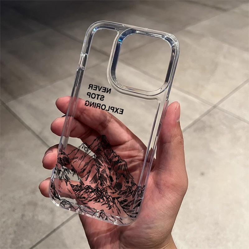 Never Exploring Mountain Line  - огляд і ціна Phone Cases For Iphone 16