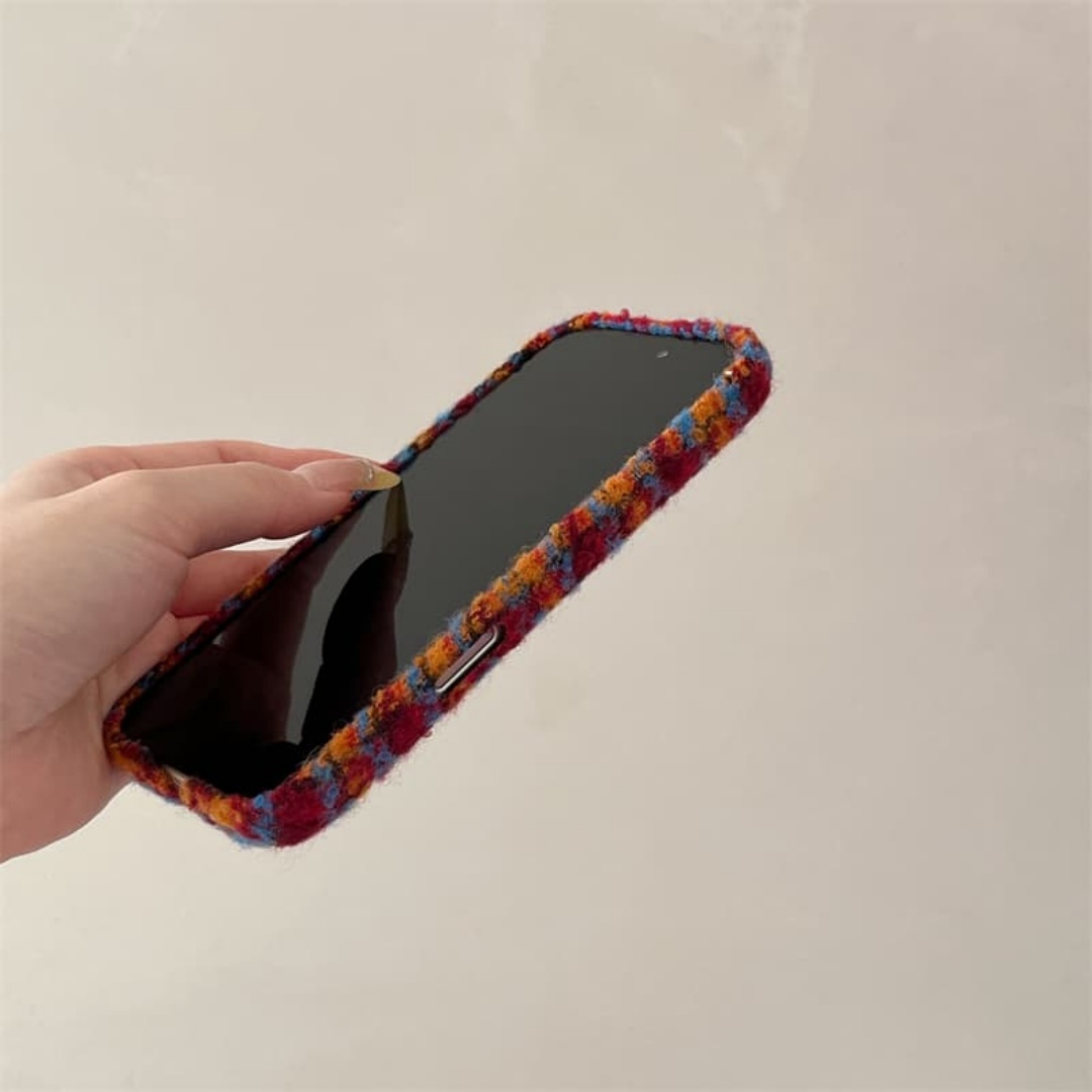 Winter Warm Plaid Fuzzy Phone  - огляд і ціна Phone Cases For Iphone 16